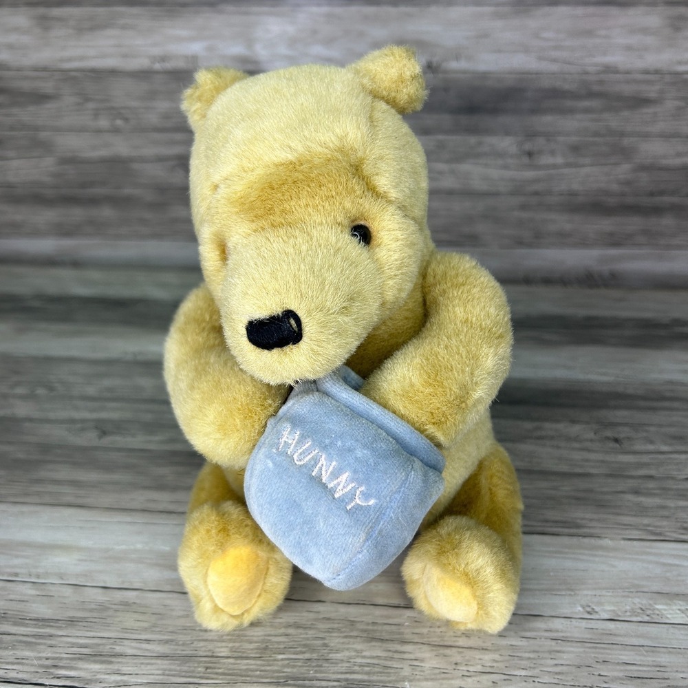 Gund Classic Pooh Plush Hunny Pot Disney Stuffed Animal Nursery Vintage